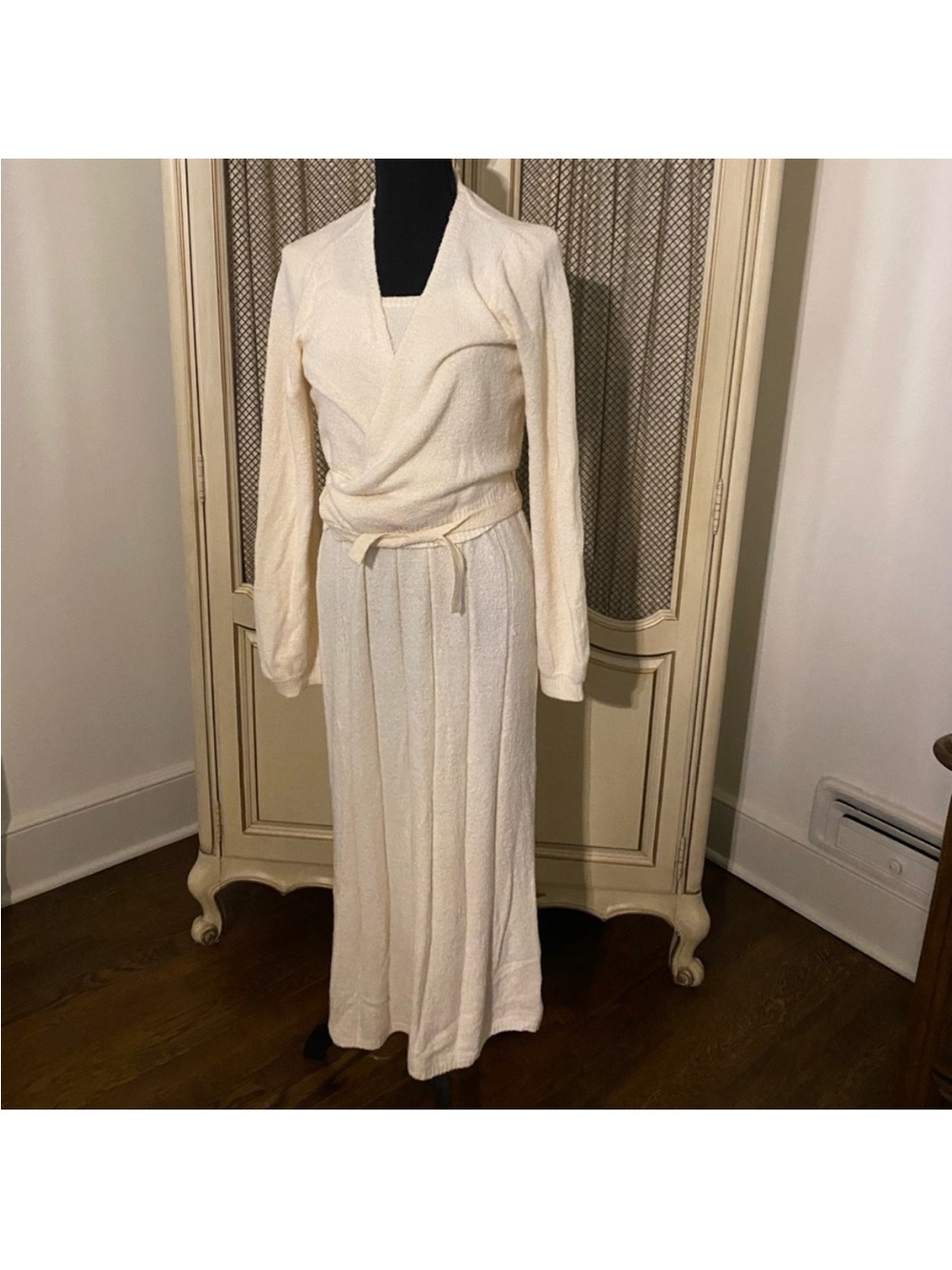 Current Air Wrap Dress Set